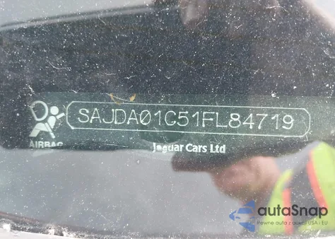 2001 Jaguar S-Type 3.0L V6 из США, поврежденный, VIN SAJDA01C51FL84719